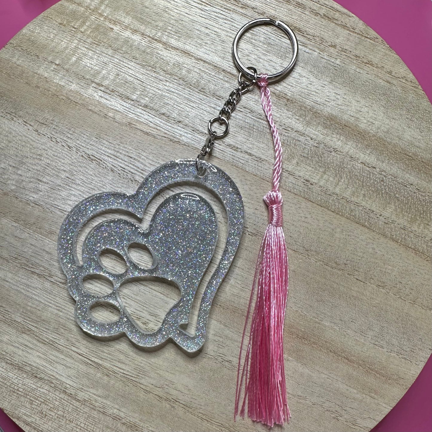 Heart Keychains