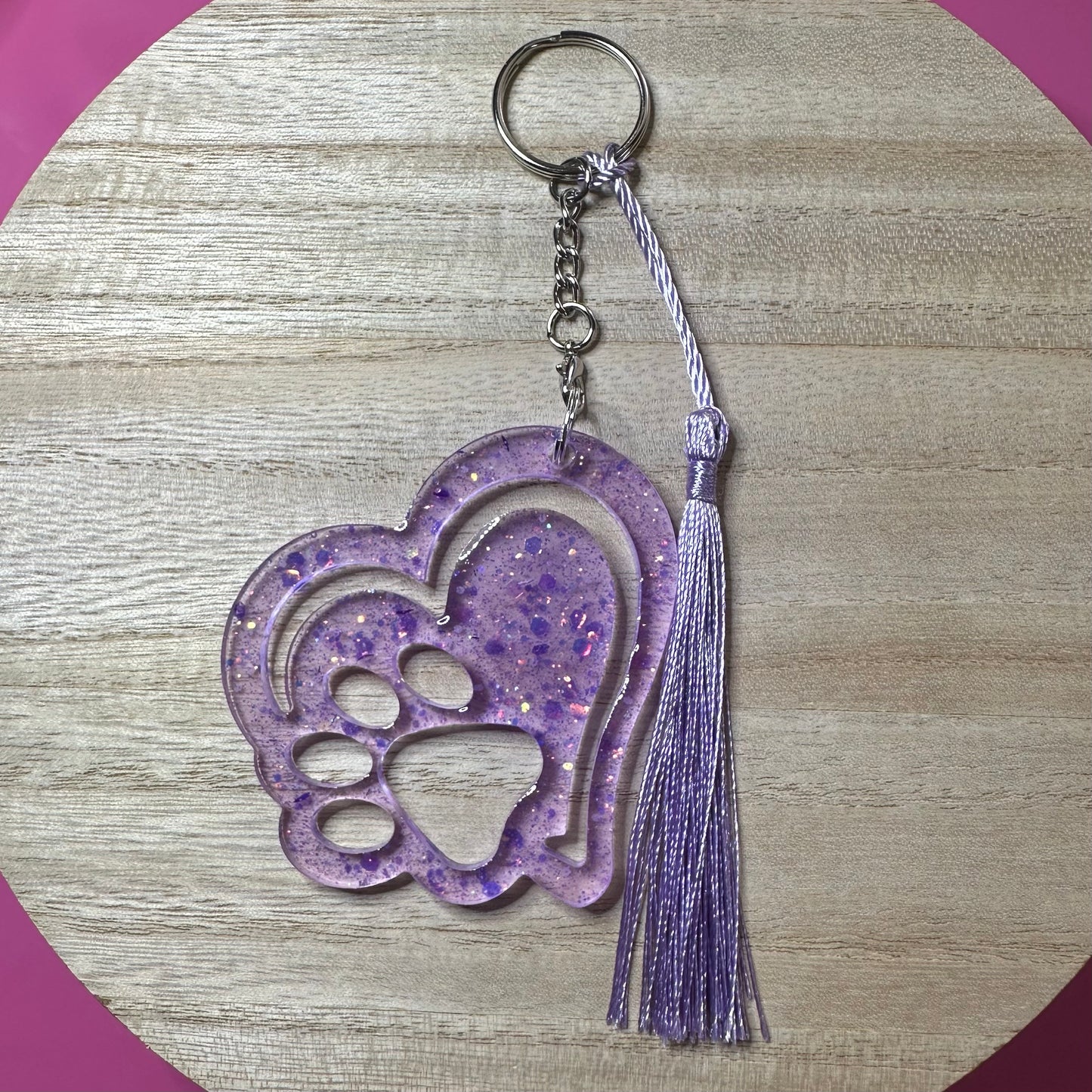 Heart Keychains