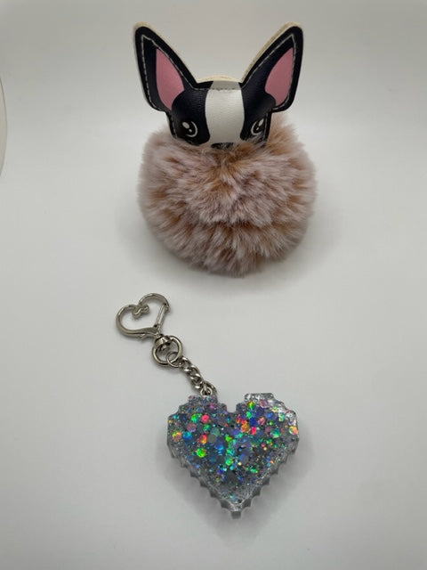 Heart Keychains