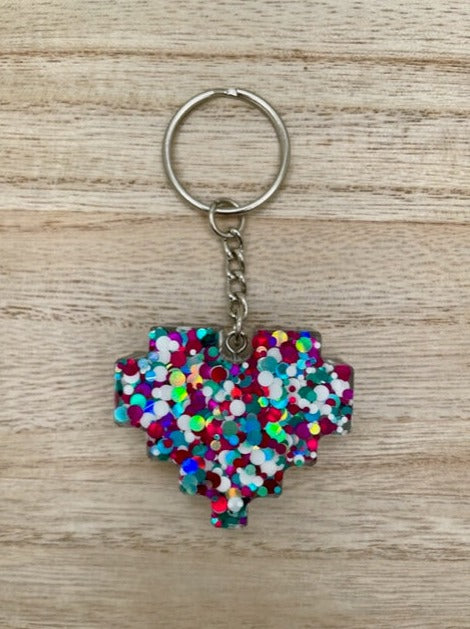 Heart Keychains